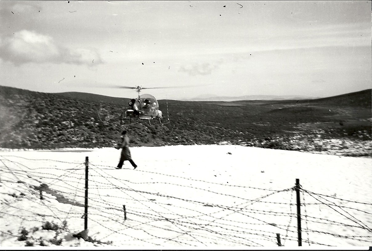 Courrier du Bataillon BAIOU Hiver  1958