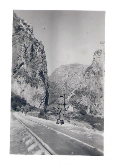 Gorge de Sidi - Marouf en 1955 (photo Vouhé )