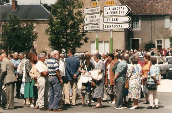 Retrouvailles 10-17ème BCP à Vasles (Deux-Sèvres) en 1998