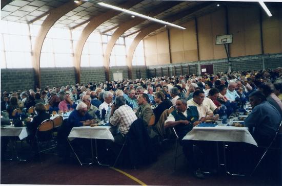 Retr 10-17ème B.C.P à Vasles ( Deux-Sèvres ) en 2002 avec 620 personnes