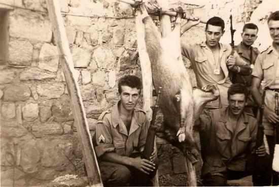 Bonne chasse à Nara en 1960