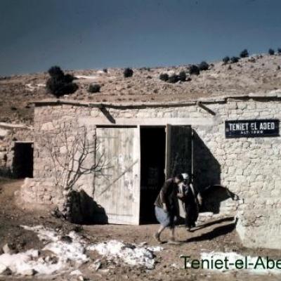 Poste de Teniet - El - Abed 1960