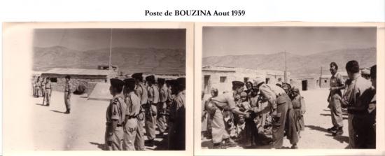 Poste de Bouzina en 1959