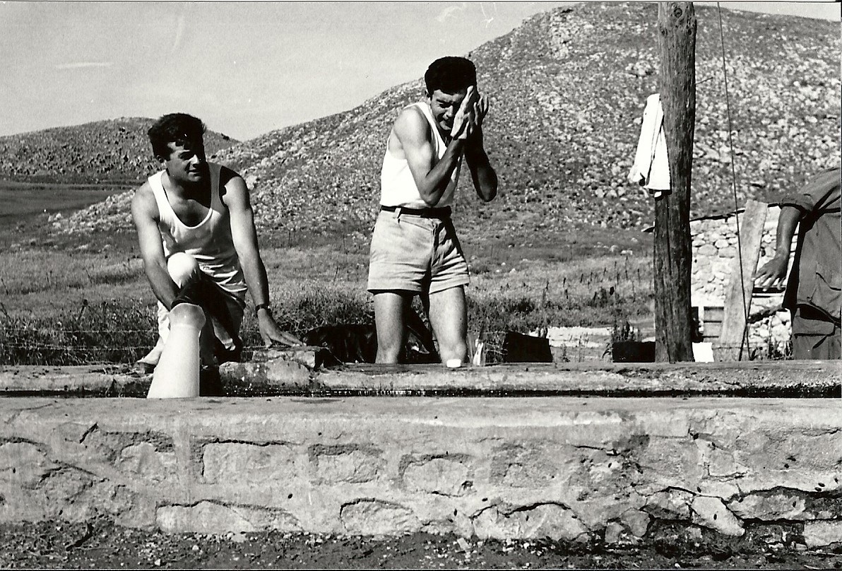 La toilette Ainn Tinn en 1959  2 Cie du 17